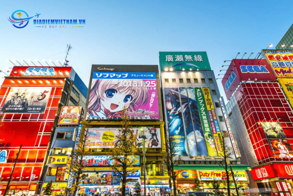 khu phố điện tử Akihabara