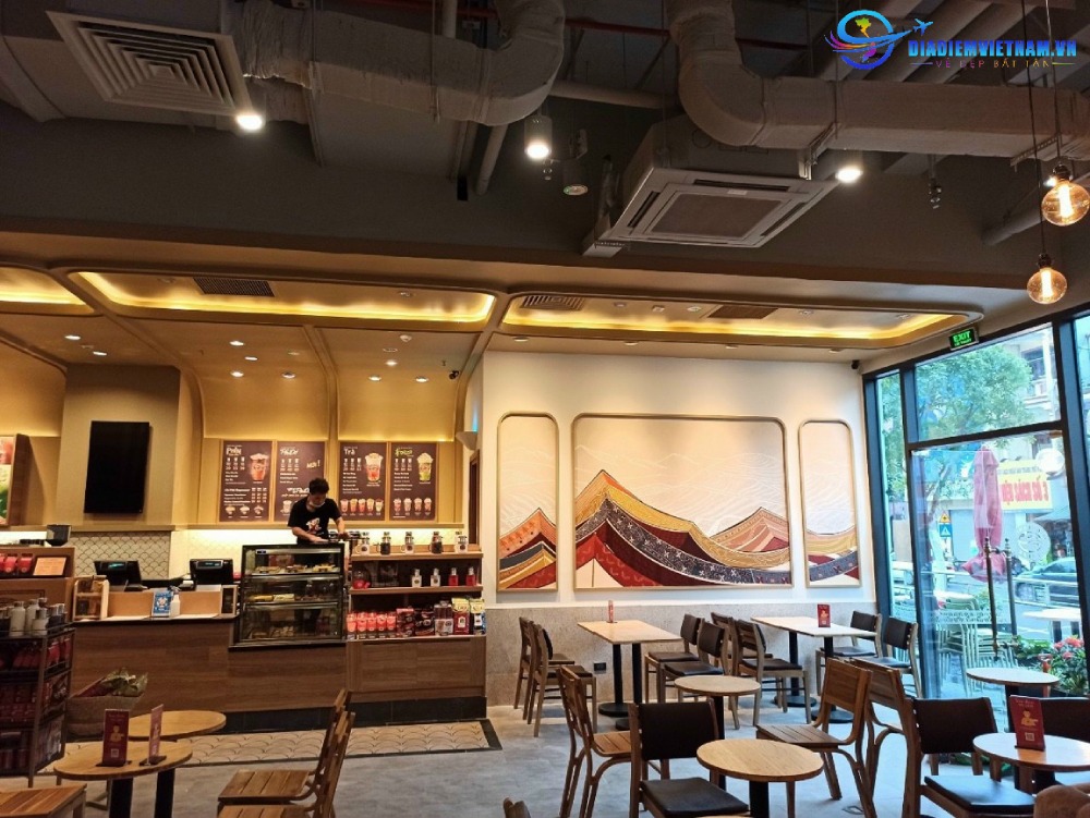 Không gian Highlands Coffee Vincom Hà Nam