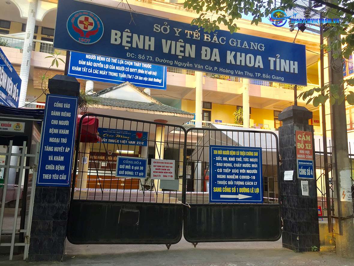 Bệnh viện đa khoa tỉnh Bắc Giang - TOP 5 bệnh viện tại Bắc Giang uy tín