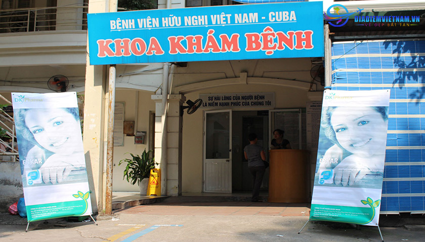 Cơ sở vật chất tại bệnh viện hữu nghị Việt Nam Cuba 