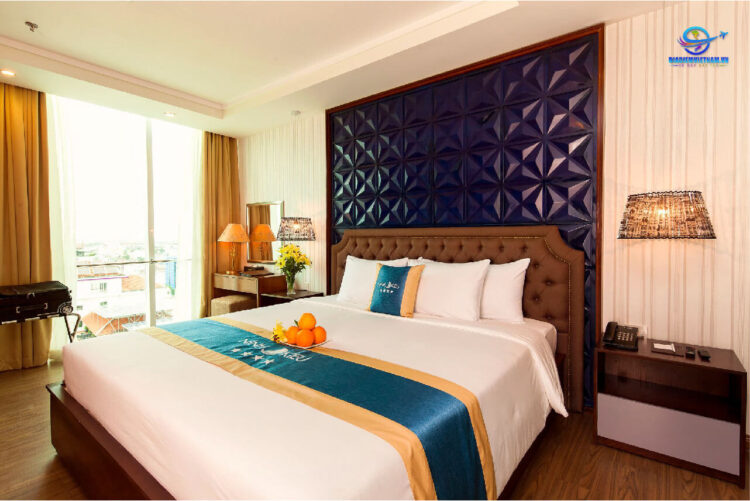 Phòng nghỉ tại khách sạn Ninh Kiều Riverside Cần Thơ