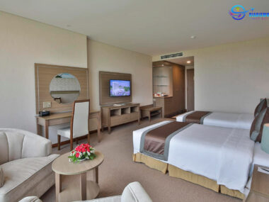 Phòng nghỉ tại khách sạn Mường Thanh Cà Mau