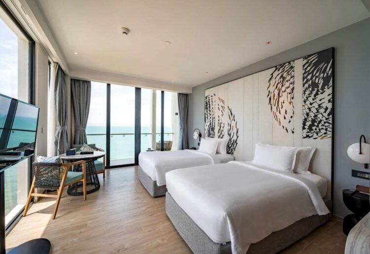 Hệ thống phòng nghỉ của Anya Premier hotel Quy Nhơn