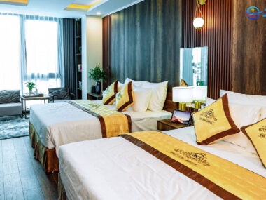 Hệ thống phòng nghỉ tại The King Hotel Thái Nguyên