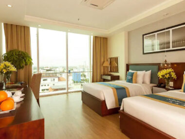 Phòng Superior 2 Giường Đơn tại khách sạn Ninh Kiều Riverside