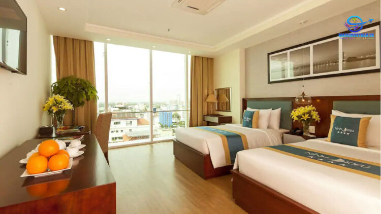 Phòng Superior 2 Giường Đơn tại khách sạn Ninh Kiều Riverside