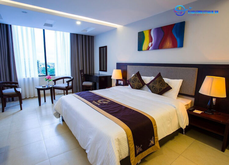 Hệ thống phòng nghỉ tại khách sạn Golden Đông Hà Quảng Trị