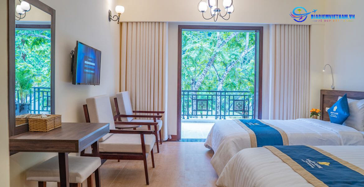 Phòng Villa tại Saigon – Ba Be Resort Bắc Kạn