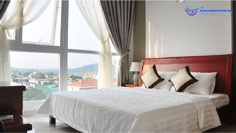 Hệ thống phòng nghỉ tại khách sạn Cẩm Thành Quảng Ngãi