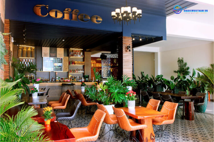 Quán cafe tại khách Sạn Mekong Gia Lai