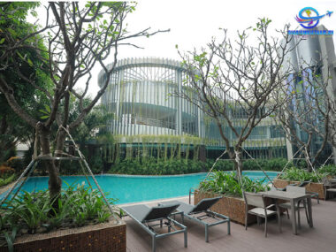 Bể bơi tại The Mira Central Park Hotel Đồng Nai