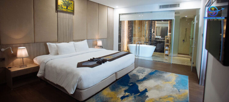 Phòng nghỉ tại The Mira Central Park Hotel Đồng Nai