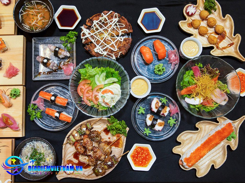 Menu chuẩn món Nhật