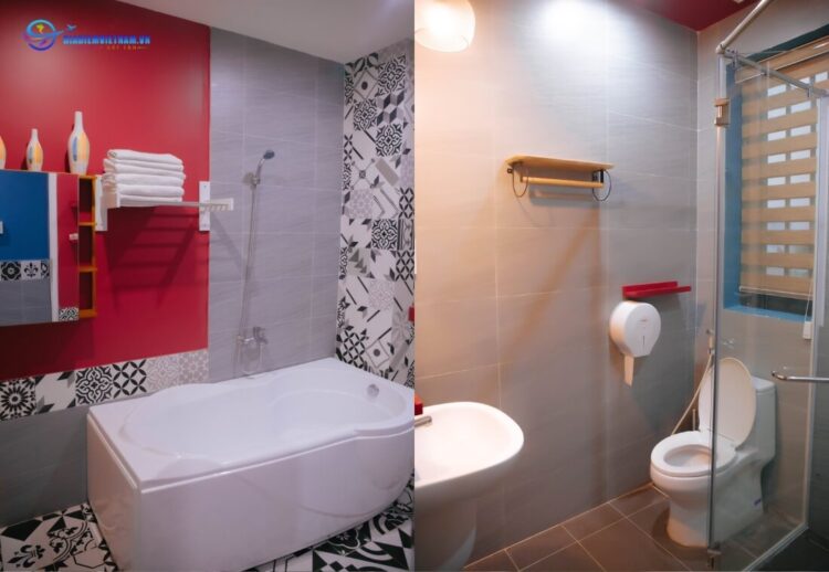 Phòng tắm Bích Ngoan Hotel