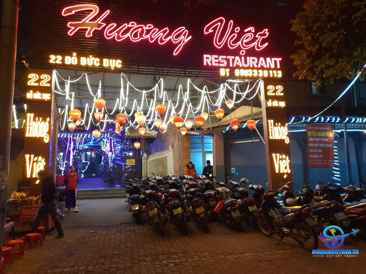 Nhà hàng Hương Việt - Nhà Hàng Tại Lâm Đồng