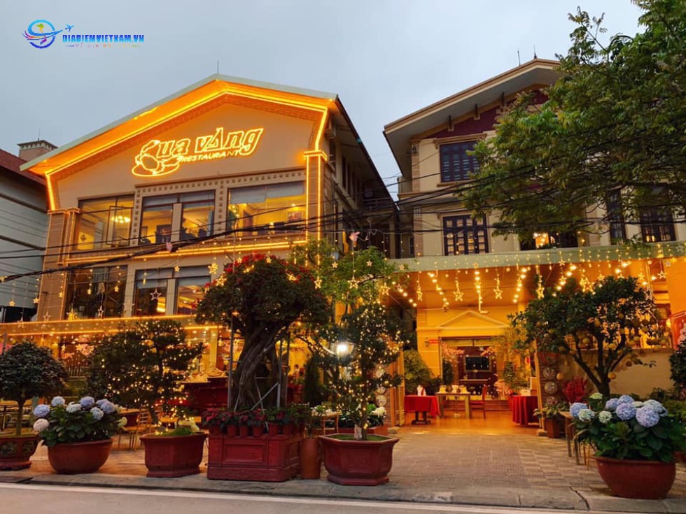 Nhà hàng Cua Vàng Quảng Ninh sang trọng, hấp dẫn 