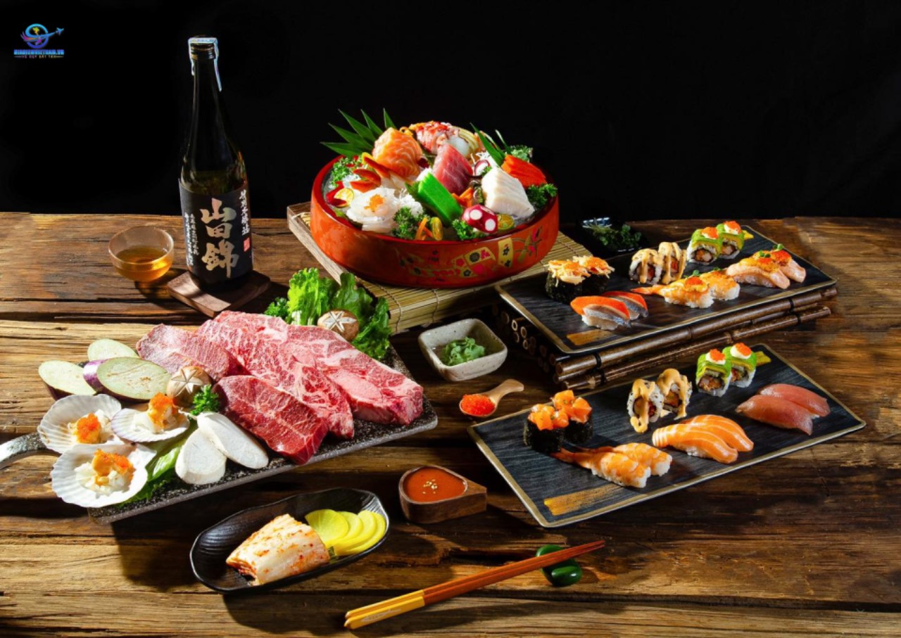 Buffet 599k tại nhà hàng Saju Sushi & BBQ