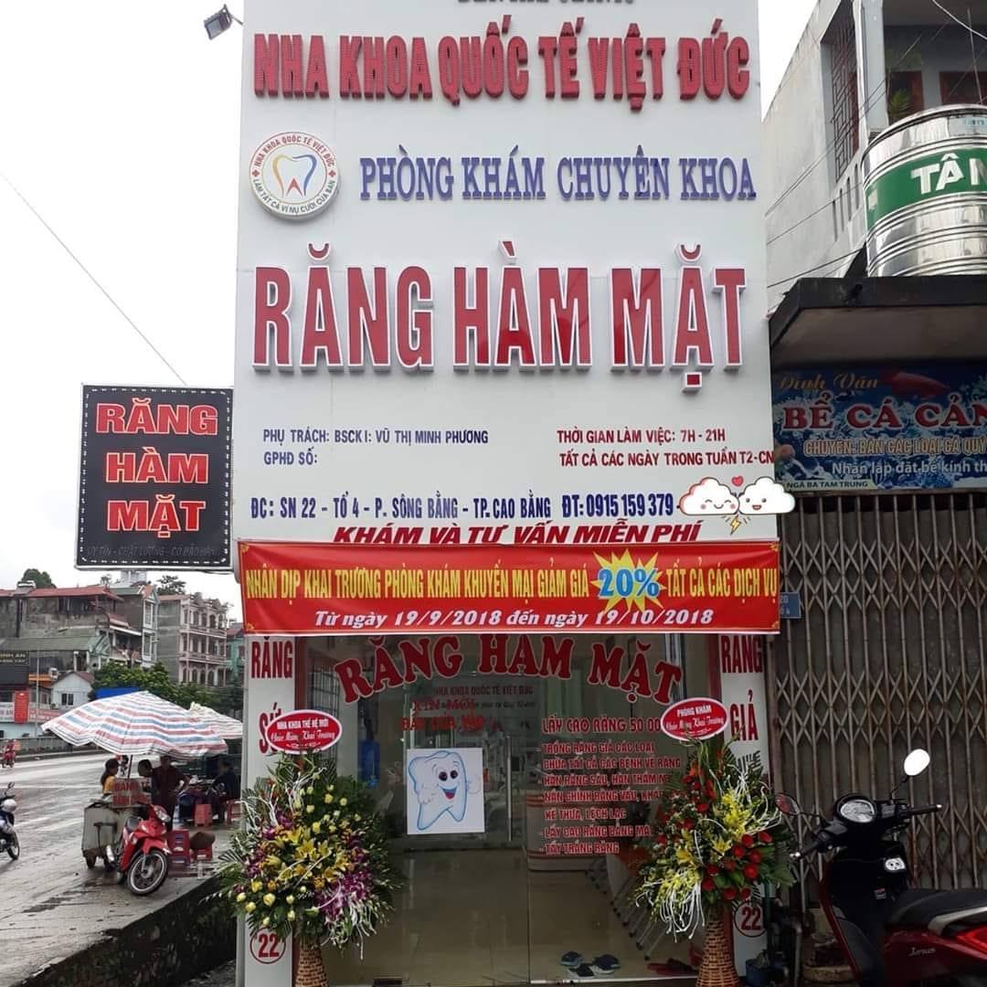 Phòng khám Nha khoa Việt Đức – Phòng khám nha khoa Cao Bằng