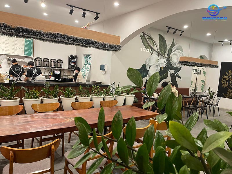 quán Tròn Cafe tại Ninh Thuận