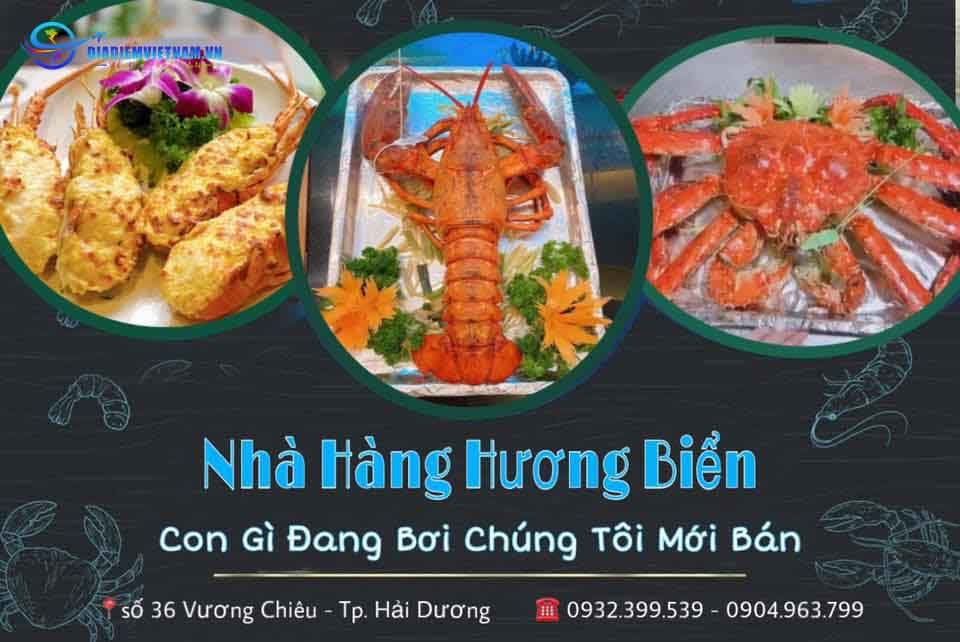 Nhà hàng Hương Biển - quán nhậu ngon tại Hải Dương 