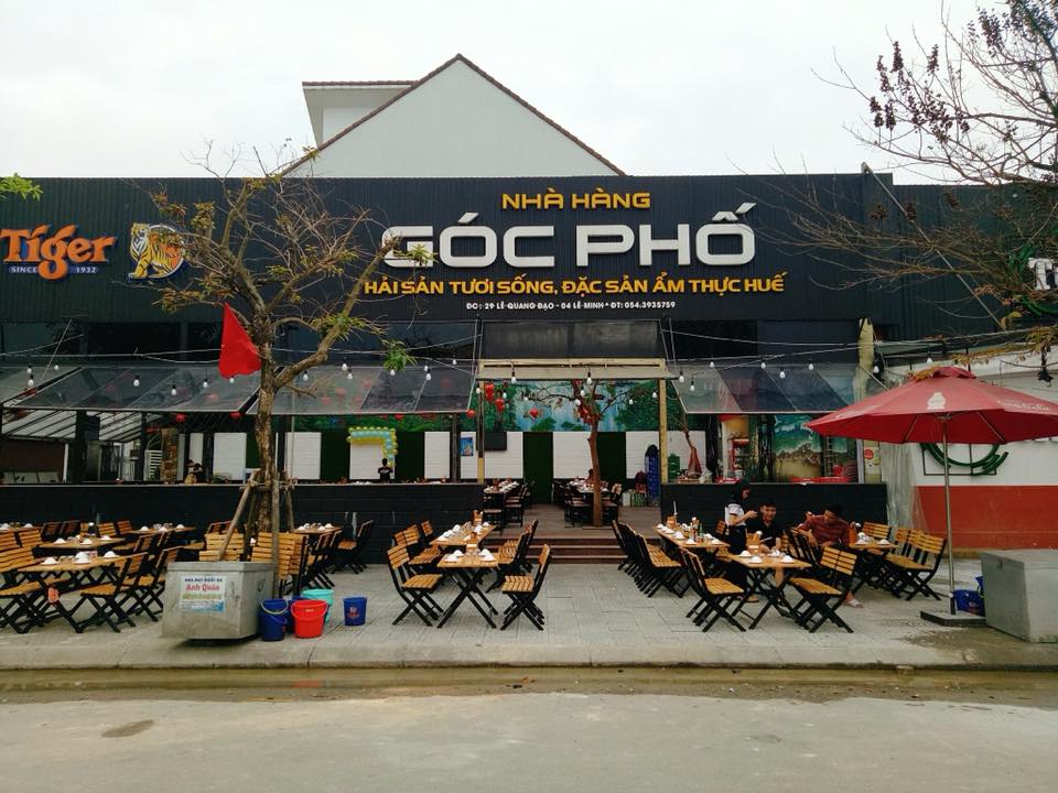 Góc Phố Restaurant – Quán Nhậu Ngon Tại Huế